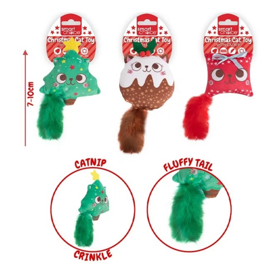 Bundle of Festive Cat Nip Toys