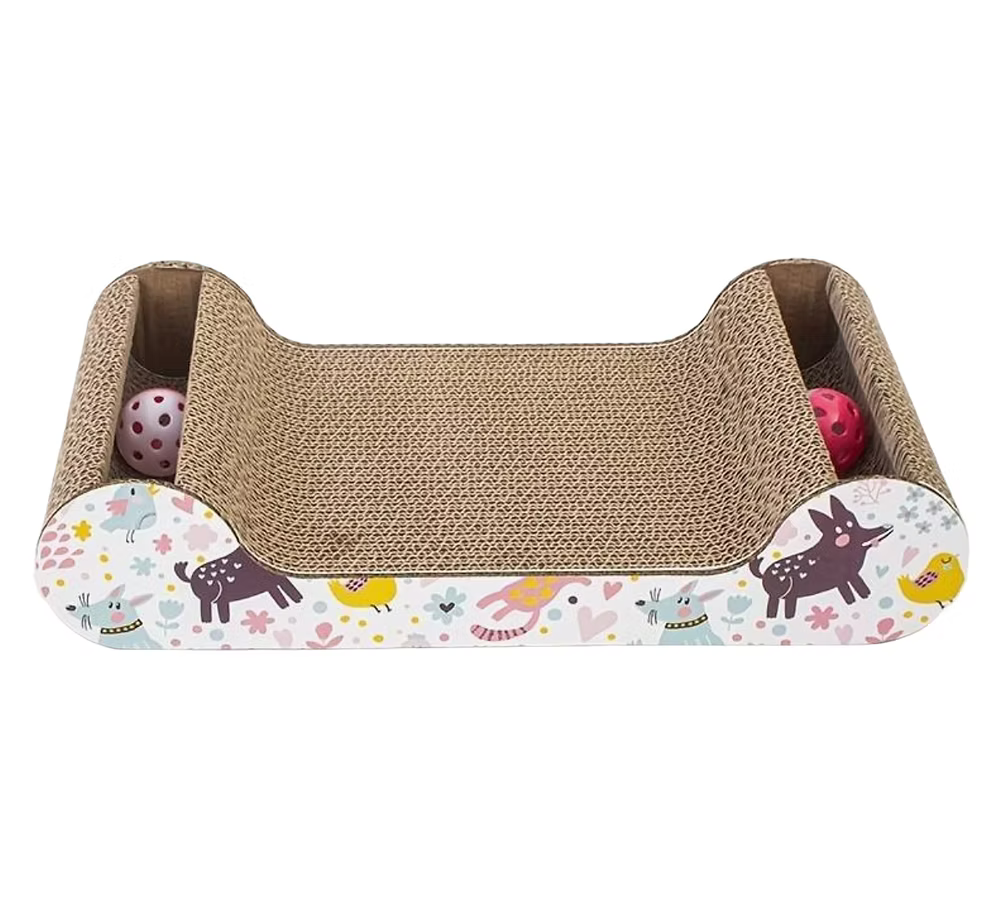 Large Catnip Scratcher with Bell