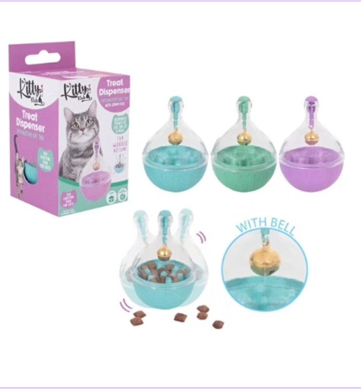 Smart Choice Treat Dispensing Jingle Cat Toy (2pk)