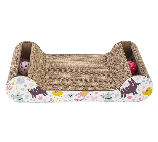 Large Catnip Scratcher with Bell