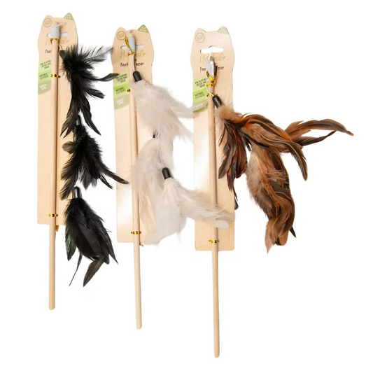 Natural Feather Toys